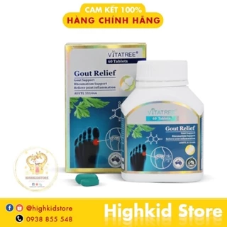 Viên Uống Gout - Vitatree Gout Relief 60 viên