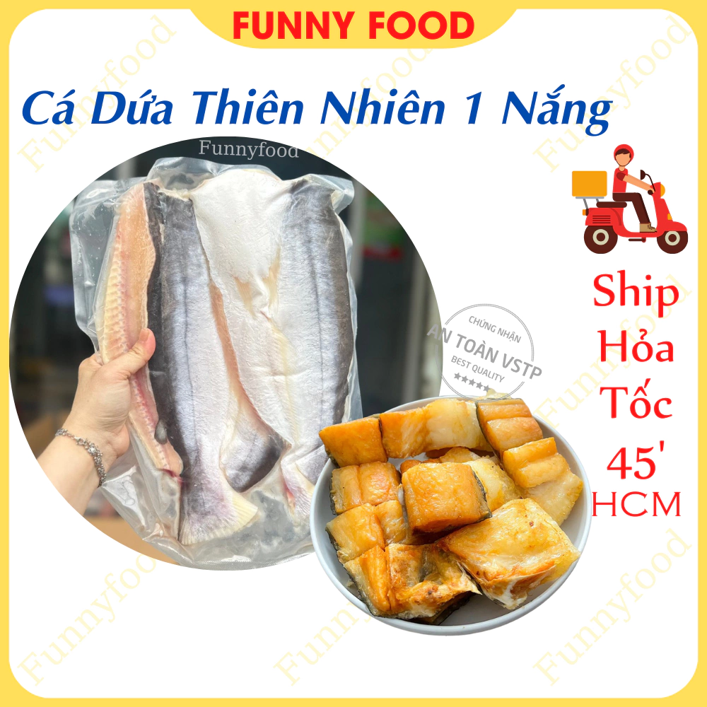Cá Dứa Thiên Nhiên 100% – Cá Dứa 1 Nắng [1kg] – [Ship Hỏa Tốc HCM] – Funnyfood