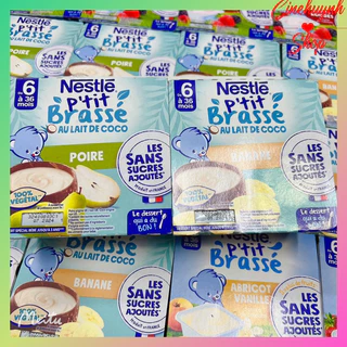 (AIR) Sữa chua dừa Nestle nội địa Pháp dành cho bé dị ứng đạm bò