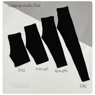 Quần Legging Chuẩn Thái Vải Mềm Mát L1 [SẴN HÀNG]