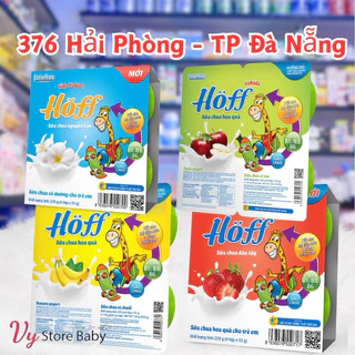 Sữa Chua trẻ em Hoff bốn vị - Sữa chua cho bé 6 tháng trở lên