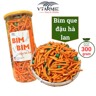 Snack bim bim que đậu hà lan đồ ăn vặt