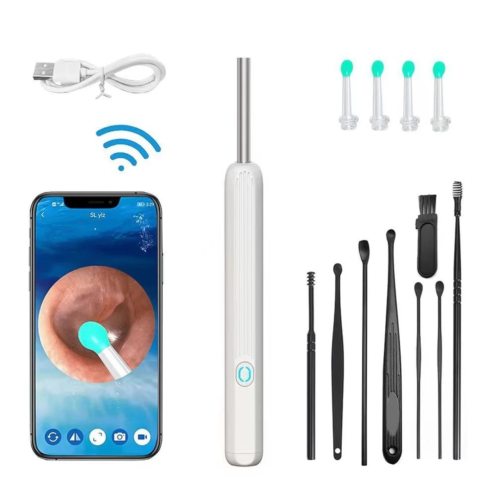 Dụng cụ lấy ráy tai có gắn camera nội soi đa năng, NE3B có gắn camera nội soi đa năng