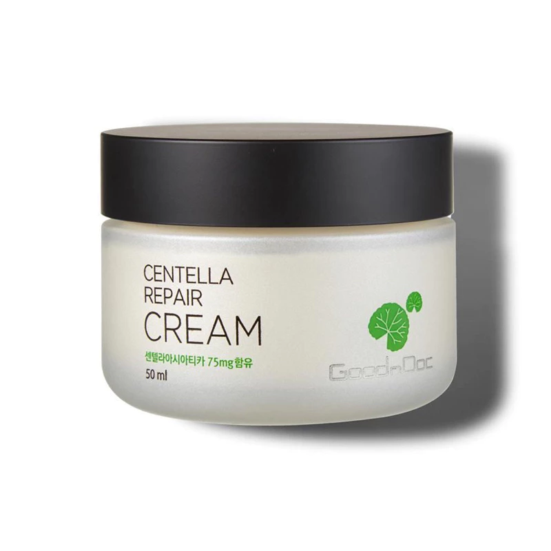 [LỌ CHIẾT 10ML] Kem dưỡng ẩm phục hồi rau má Goodndoc Centella Repair Cream 50ml