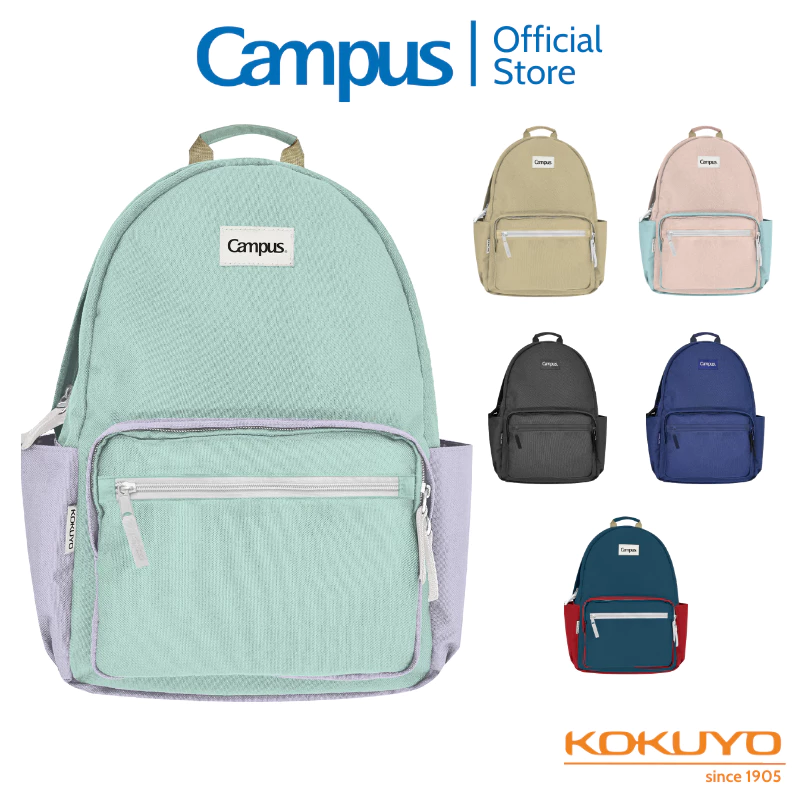 Balo Cặp học sinh nhẹ vai Campus Lite siêu bền chống thấm