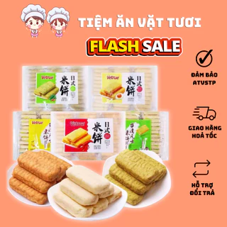 Gói 39 Chiếc Bánh Gạo Cuộn Phô Mai/ Trứng Muối Chảy Vetrue 320g - Tiệm ăn vặt Tươi