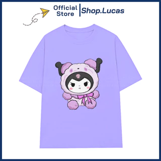 Áo Thun KUROMI Unisex Nam Nữ Chất Vải Cotton Hoạt Hình Dễ Thương Co Giãn Thoáng Mát Shop.Lucas - 001