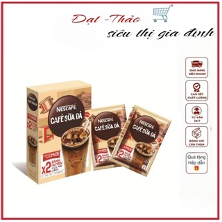 Cà phê sữa đá Nescafe hộp 240g (10gói)