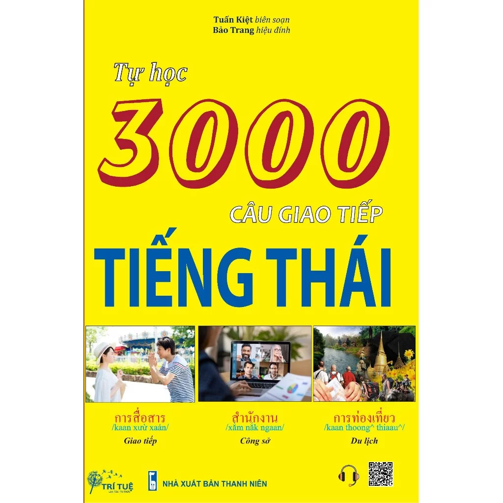Sách - Tự học 3000 câu giao tiếp tiếng Thái