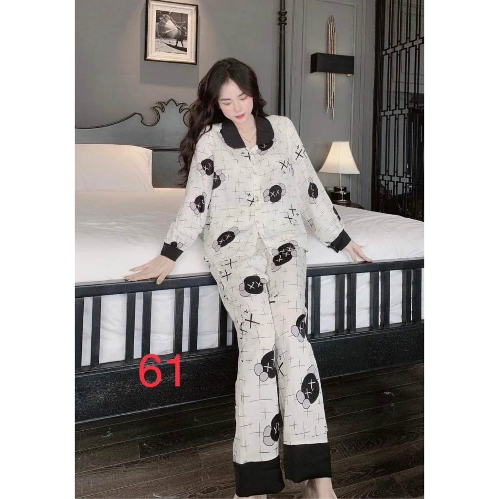 Bộ Đồ Ngủ Tay Cộc Quần Dài Trơn Quần Dài Phù Hợp Nữ Mặc Nhà Hay Đi Dạo Đều Đẹp #XuongMayMinhPhuongUY67