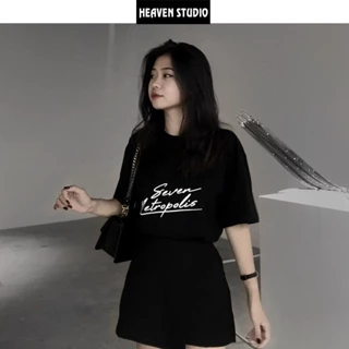 Áo thun Local Brand THE HORIZON - Metropolis, áo phông nam nữ unisex form rộng 100% COTTON