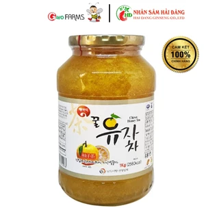 Chanh mật ong chính hãng Hàn Quốc GAVO FARM hũ 1kg