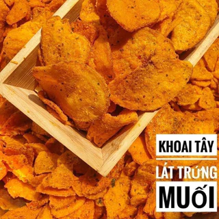 Khoai tây lắc trứng muối hủ 200g ăn vặt ngon