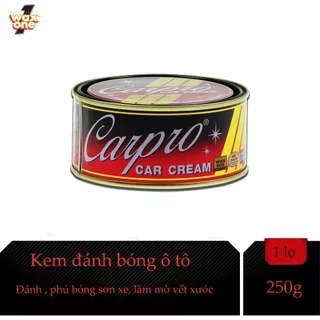 CARPRO CAR CREAM Kem đánh bóng, phủ bóng sơn xe, dung dịch đánh bóng 250g