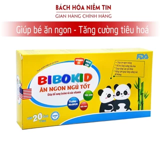 Bé Ăn Ngon Siro BIBO KID - Bổ sung axit amin, DHA vitamin giúp bé ăn ngon miệng,ngủ tốt, bé thông minh