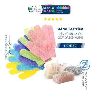 Găng Tay Tắm Vải Nylon - Găng Tay Tẩy Tế Bào Chết Massage Body - Bao Tay Tẩy Tế Bào Chết Làm Sáng Da