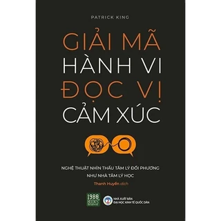 Sách - Giải mã hành vi - Đọc vị cảm xúc