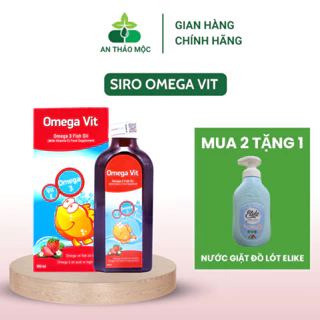 Omega Vit.Bổ Sung Omega,EPA,DHA Giúp Phát Triển Trí Não,Thị Lực.Toàn Diện Cho Bé