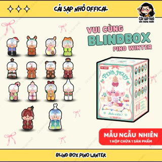 Blind Box Pino Jelly Mùa Đông Chính Hãng - 1 Hộp Đựng 1 Con Ngẫu Nhiên