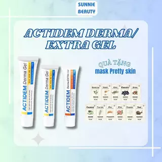 Gel Actidem Derma/Extra Gel 18g/40g giảm mụn, dưỡng ấm Dành Cho Tất Cả Các Loại Da