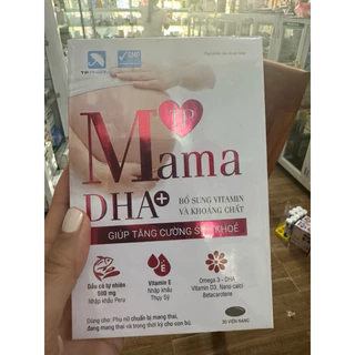 viên uống bổ bầu Tp mama dha+ mẫu mới nhất