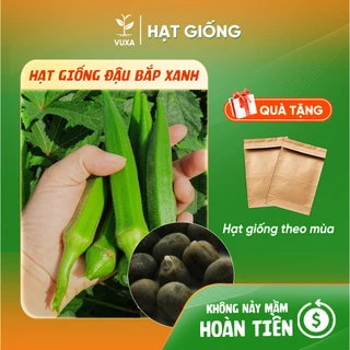 Hạt giống Đậu Bắp Xanh -Trồng Quanh Năm, Dễ Trồng, Dinh Dưỡng, Năng Suất Cao - Hạt giống VUXA