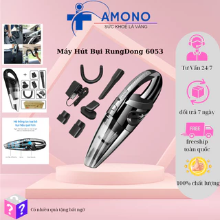 Freeship-[BH 1 Đổi 1✅] MÁY HÚT BỤI CẦM TAY Mini Đa Năng Xe Hơi Ô TÔ và Gia Đình - Máy R-6053 + Sỉ Phụ Kiện - AMONO