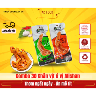 Combo 30 Chân vịt cay Alishan Việt Nam ngâm ủ gia vị cực ngon