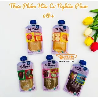 Trái cây nghiền Plum organics - 6th+