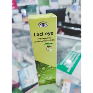 LACI EYE, nước mắt nhân tạo hỗ trợ chống khô mắt, cộm mắt, mỏi mắt tái tạo ngăn ngừa tổn tương giác mạc
