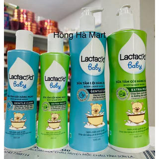 Chai Sữa Tắm Em Bé Lactacyd - Sữa Tắm Gội Toàn Thân Cho Trẻ Em Chai 250ml / 500ml