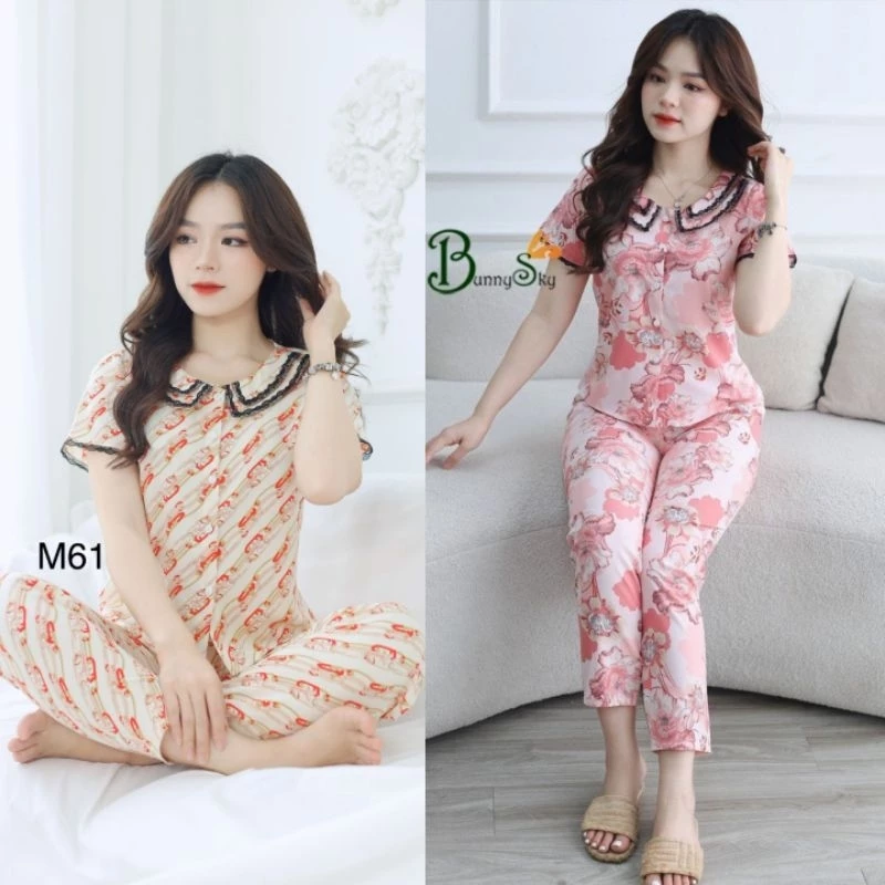 [Bunnysky] ĐỒ BỘ MẶC NHÀ NỮ ĐẸP VÀ THOẢI MÁI LƯỚT ĐỂ CHỌN MẪU ƯNG Ý