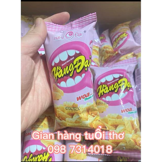 Sỉ 30 gói Snack Hình Balo Thịt Bò Hằng Đại