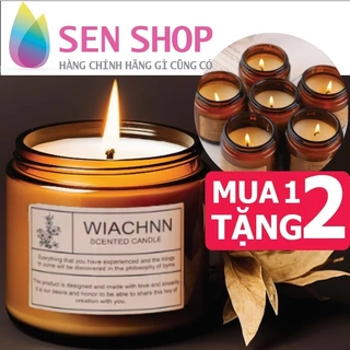 Nến thơm Retro cao cấp không khói WIACHNN phong cách cổ điển sang trọng, trang trí phòng ngủ retro nến thơm maiba - 200g