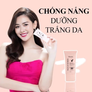 [Chính Hãng] Kem Chống Nắng Hemia - Nâng Tone Trắng Da Kiềm Dầu SPT 50+ Hàn Quốc 50ml-HAVANA