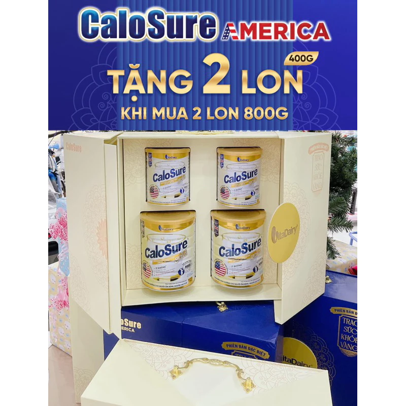 Calosure ít đường [mua 1 lon to tặng 1 lon nhỏ]