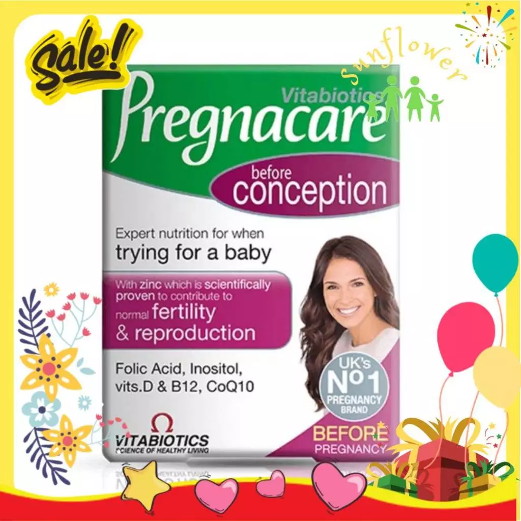 Pregnacare Before Conception For Her 30 viên tăng khả năng thụ thai cho nữ