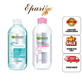 Nước tẩy trang Garnier Micellar Cleansing dành cho mọi loại da - 400ml