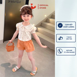 Set hoa cam vintage - Quần áo bé gái, thời trang trẻ em (9-25kg) - SE08