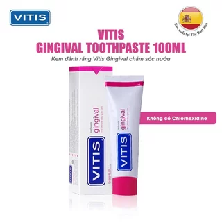 Kem đánh răng bảo vệ nướu VITIS Gingival 100ml (dùng được cho phụ nữ mang thai)