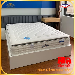 Đệm lò xo túi độc lập Asling 4 SAO chính hãng Nệm Kim Cương cao 28cm