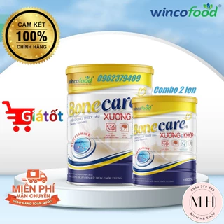 (Combo 2 lon )Sữa bột Wincofood Bonecare Xương & Khớp: Món quà cho người lớn tuổi - Chăm sóc sức khỏe xương và khớp 850g