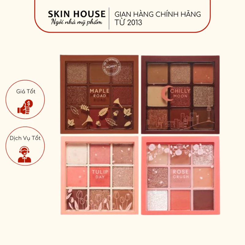 Bảng Phấn Mắt 9 Ô Etude House Play Color Eyes