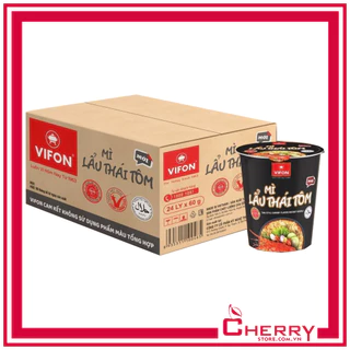 Thùng 24 Ly Mì Lẩu Thái Tôm Vifon 60g