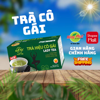 Trà Túi Lọc Hiệu Cô Gái Hùng Phát Hộp 60g 30 Gói Mang Đến Cho Cơ Thể Cảm Giác Thoải Mái Nhẹ Nhàng