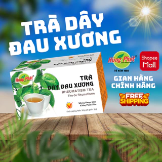 Trà Dây Đau Xương Túi Lọc Hùng Phát Hộp 50g 25 Gói Hỗ Trợ Mạnh Gân Cốt Từ Thiên Nhiên