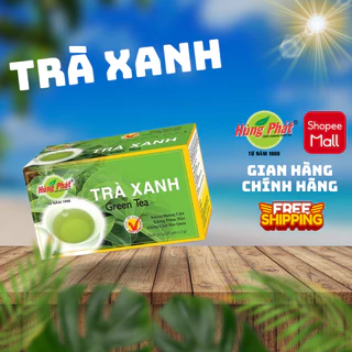 Trà Xanh Túi Lọc Hùng Phát Hộp 50g 25 Gói Tinh Hoa Thiên Nhiên Cho Sức Khỏe