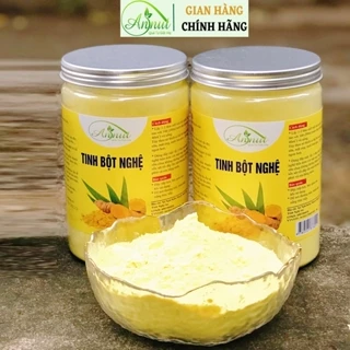 Tinh Bột Nghệ Vàng Nguyên Chất ANNUT 500 Nguyên Liệu Organic Tốt Cho Dạ Dày Hỗ Trợ Làm Đẹp, Bột Nghệ Tinh Chế Cao Cấp