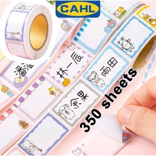 cuộc sticker sticker 350 tem nhãn dán siêu đáng yêu nhỏ gọn tiện dụng