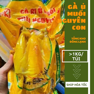 Gà ủ muối nguyên con ( hoả tốc Hà Nội )